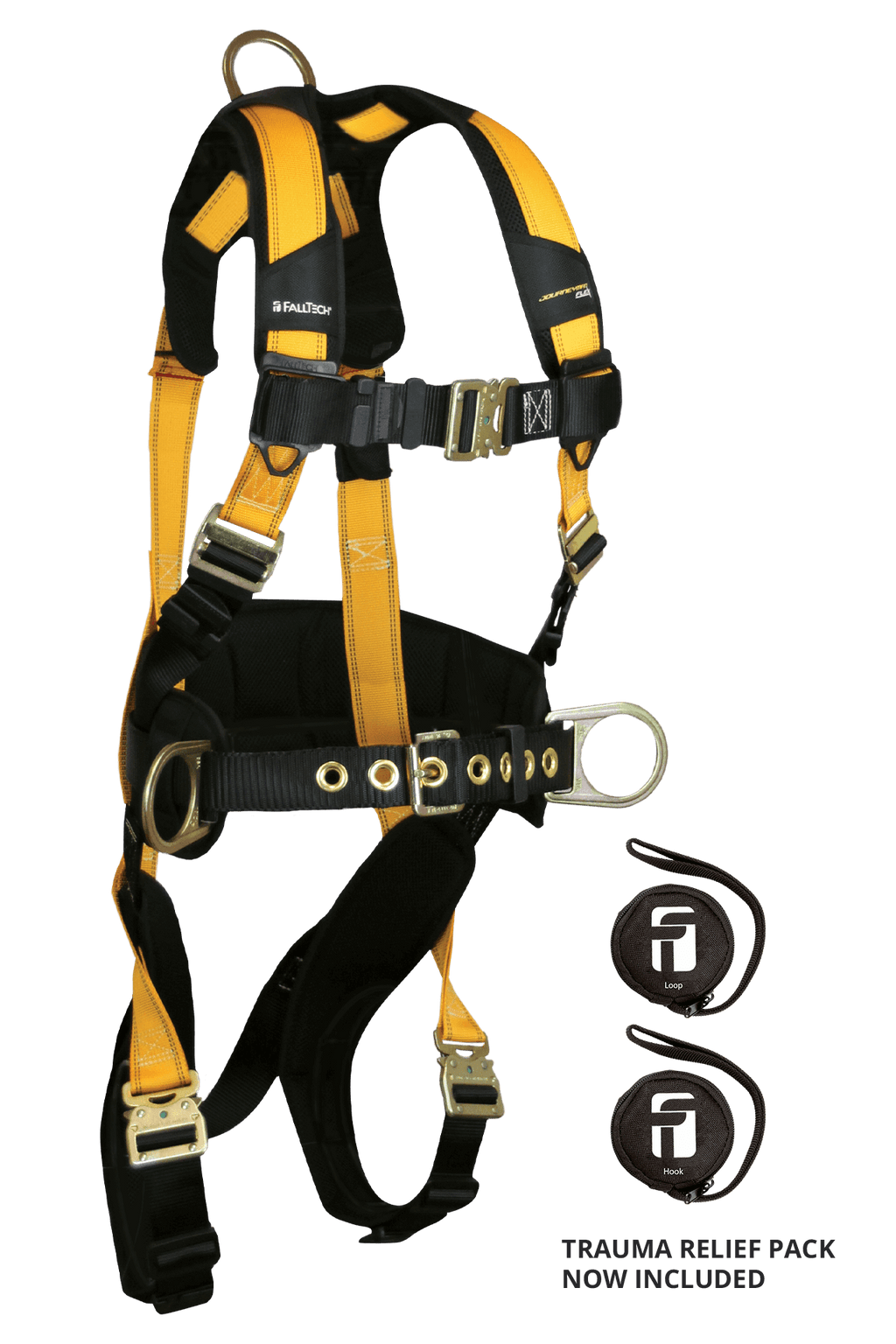 Journeyman Flex® Steel 3D Construction Belted Full Body Harness