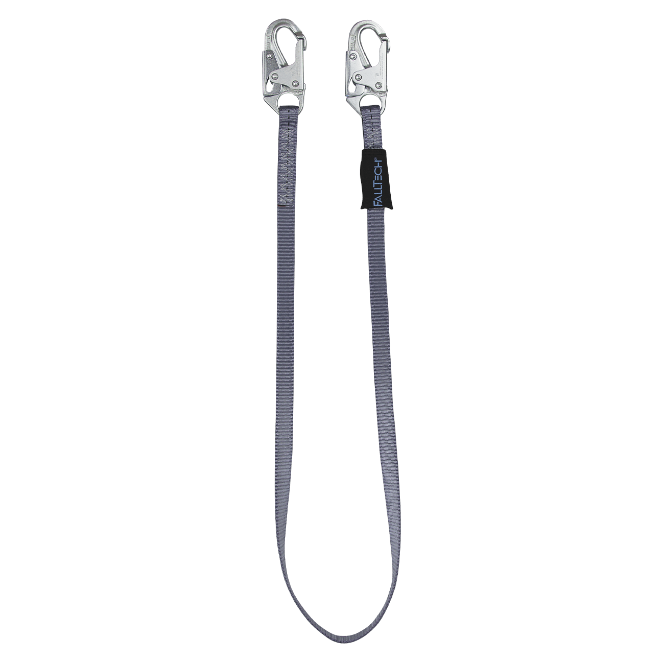8' Web Restraint Lanyard, Fixed-length with Steel Snap Hooks