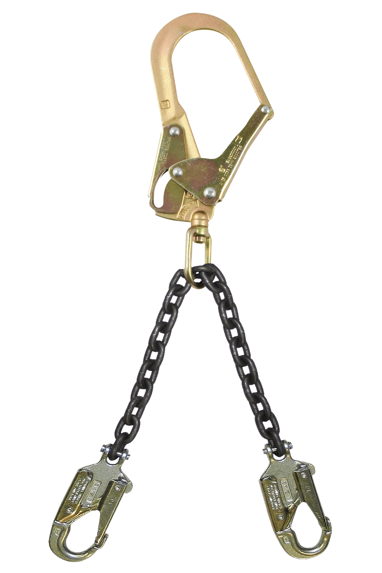 23" Premium Rebar Positioning Assembly with Chain and Steel Swivel Rebar Hook
