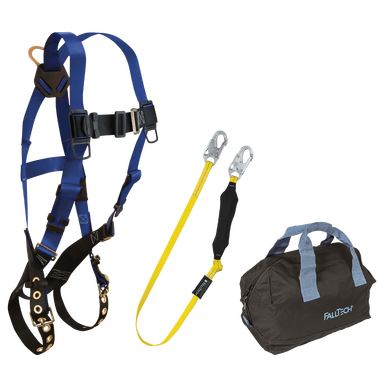 Harness and Lanyard 3-pc Kit Including Medium Storage Bag (7016, 8256LT, 5006MP)