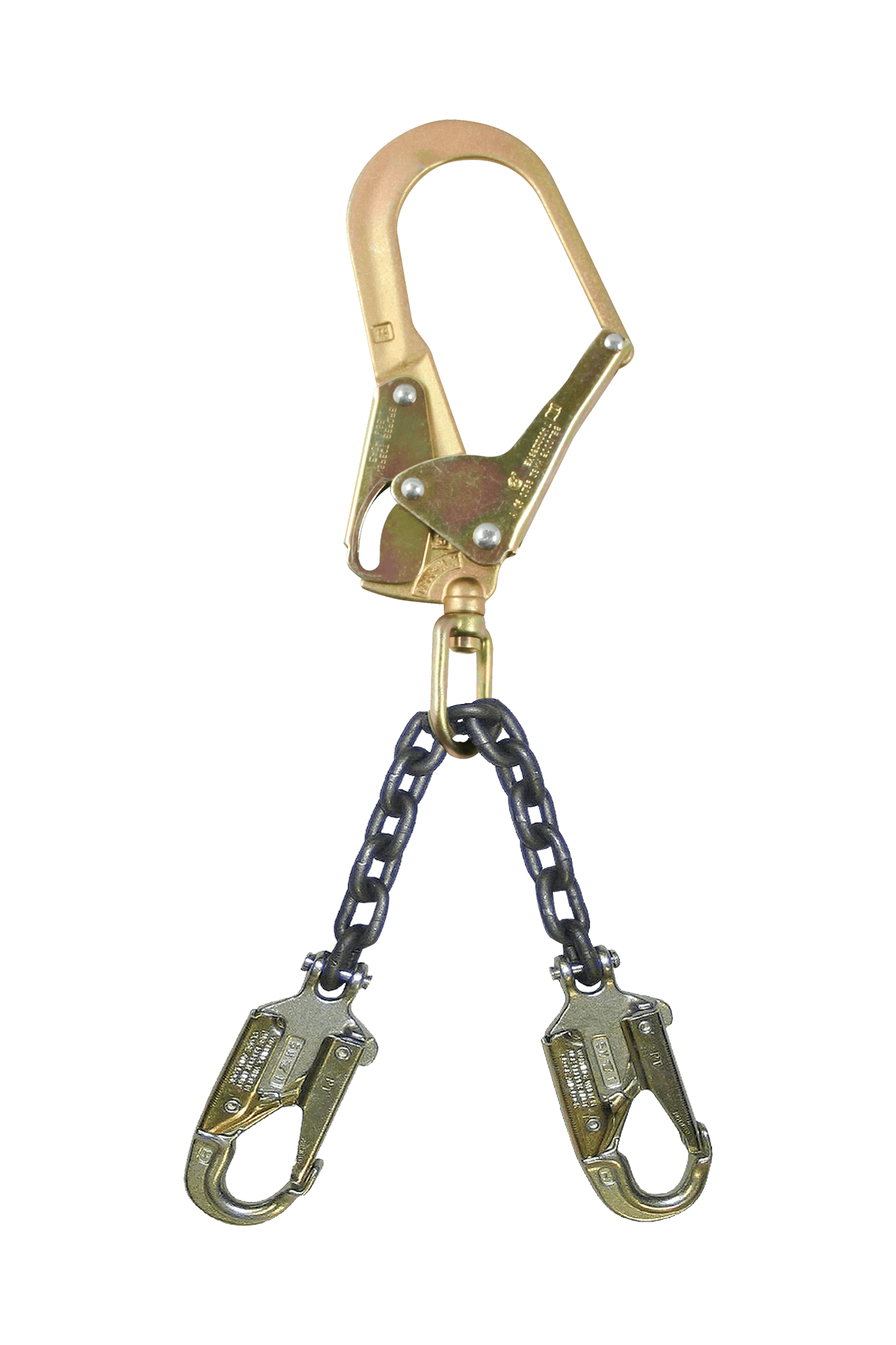 19" Premium Rebar Positioning Assembly with Chain and Steel Swivel Rebar Hook