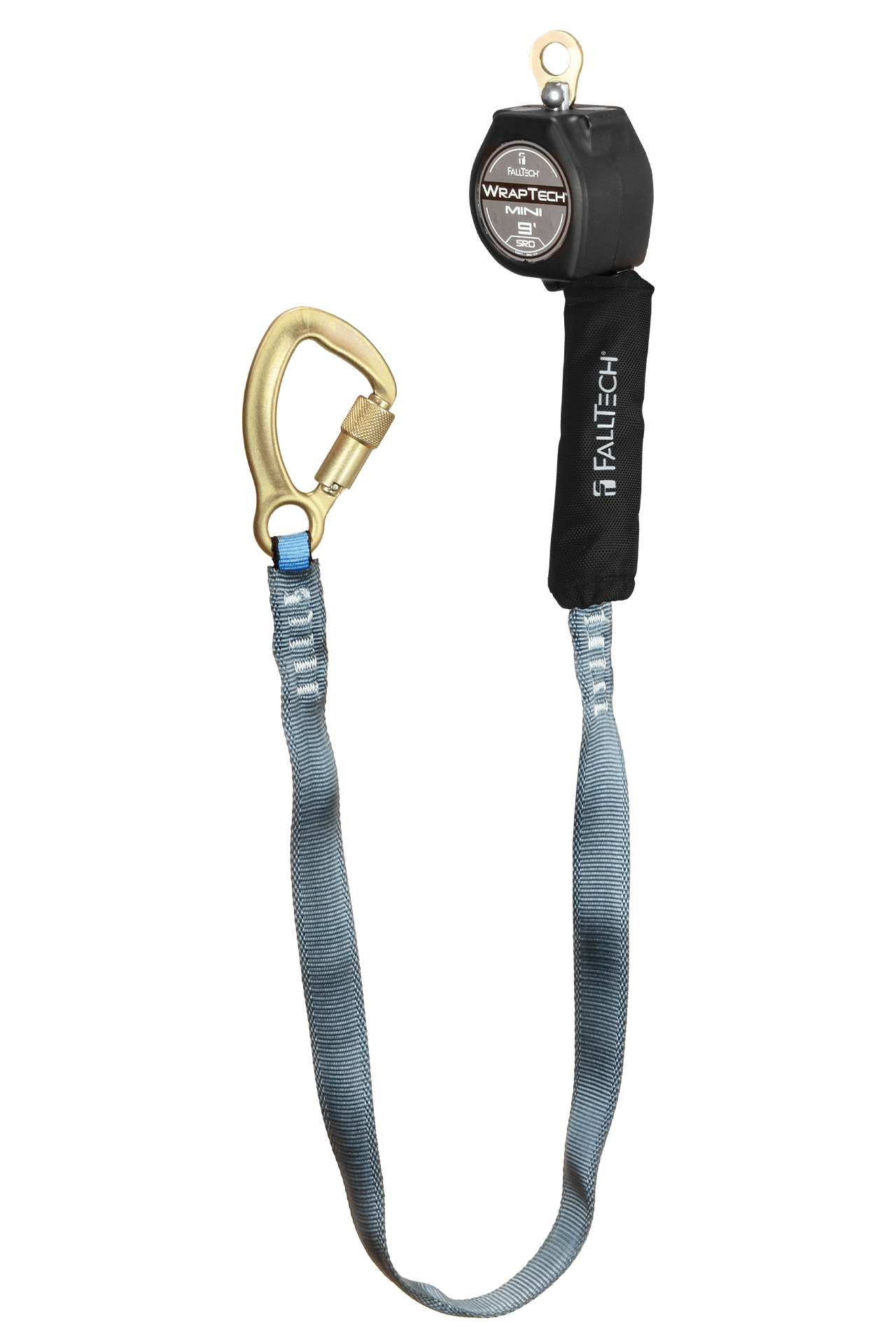 9' WrapTech® Mini Personal SRL with Steel 5k Carabiner