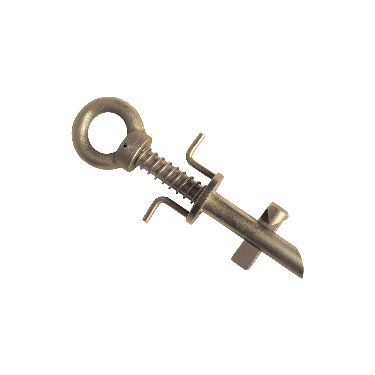 Toggle-through Eyebolt Anchor for Steel