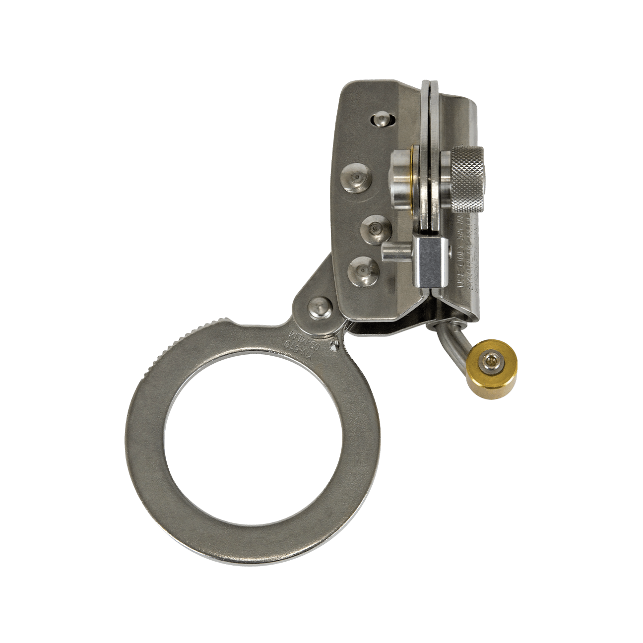 Hinged Trailing Rope Adjuster, Stainless Steel