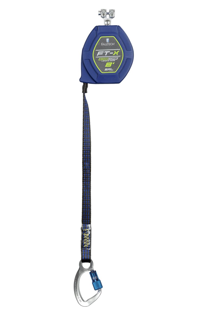 8' EdgeCore FT-X Class 2 LE SRL, Replacement-leg with Aluminum Snap Hook