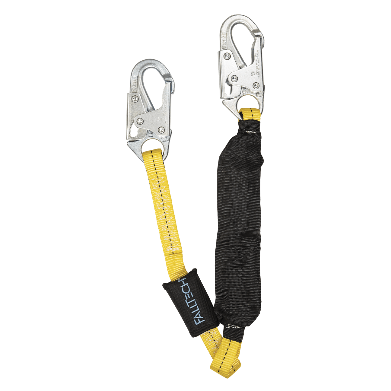 3' Soft Pack FT Basic® Energy Absorbing Lanyard, Single-leg with Steel Snap Hooks