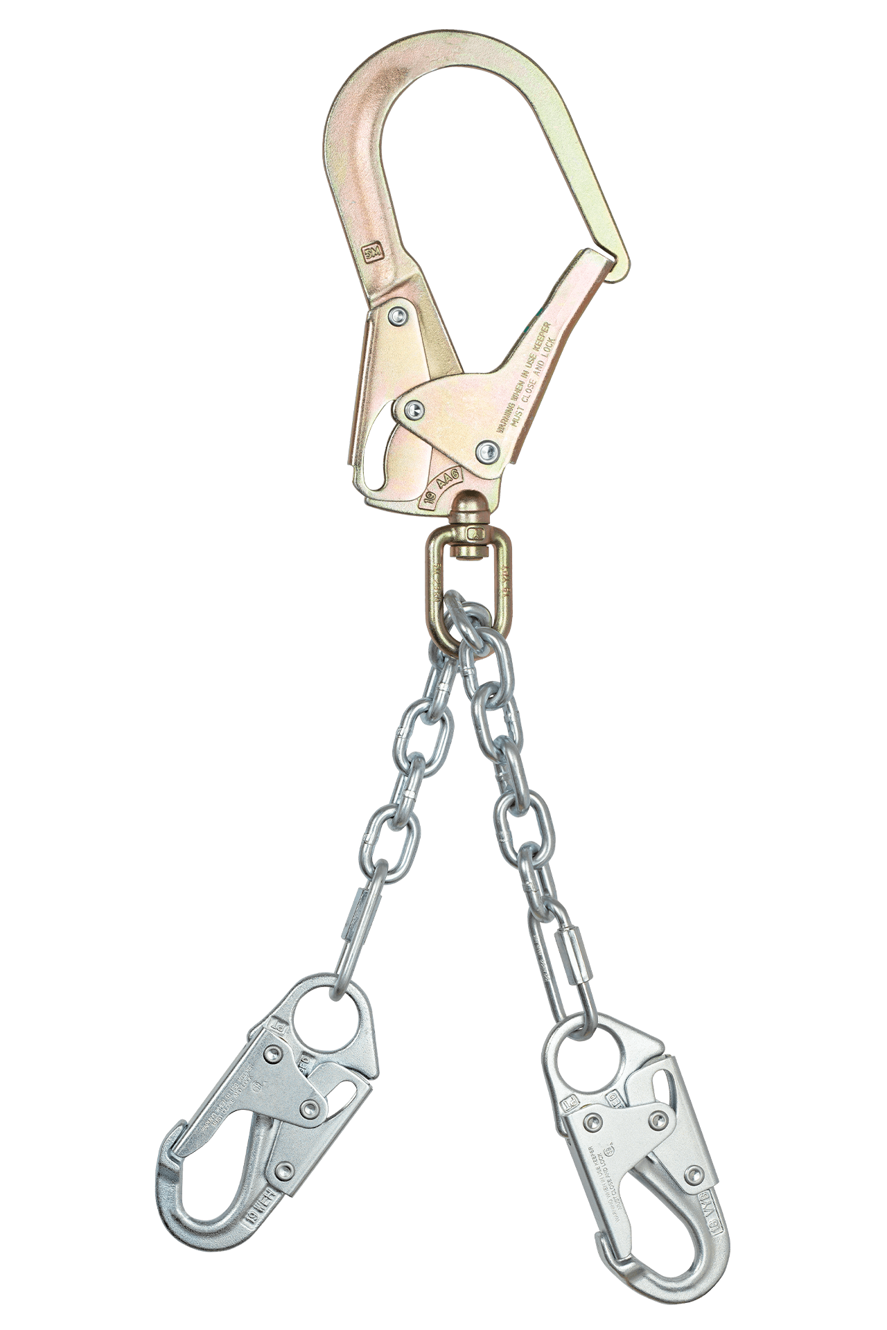 23" Premium Rebar Positioning Assembly with GR 43 Chain with Swivel Rebar Hook