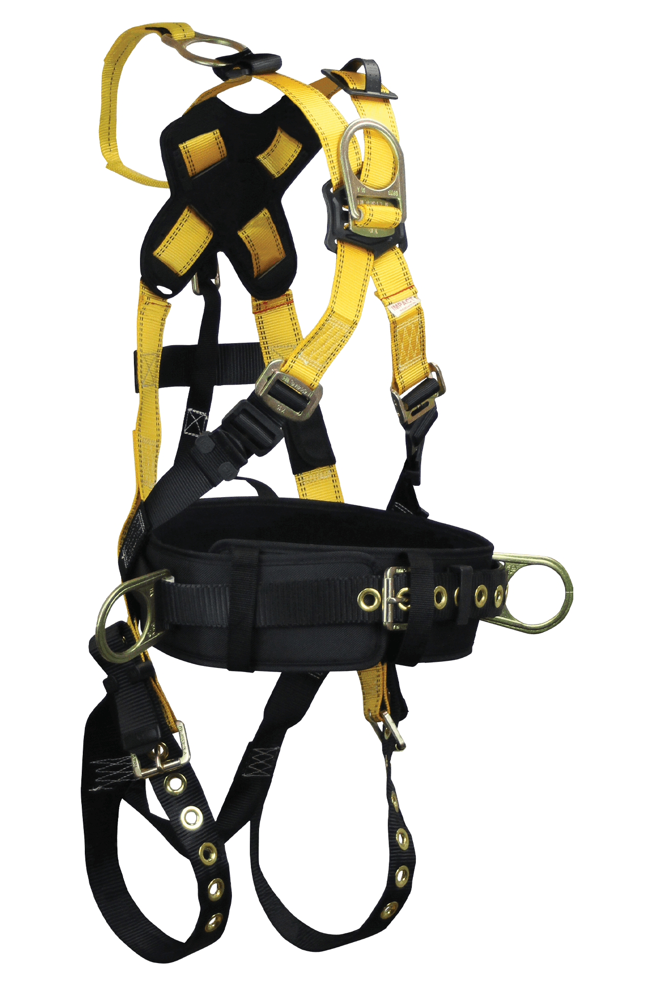 Roughneck® 5D Derrick Cross-over Belted Full Body Harness