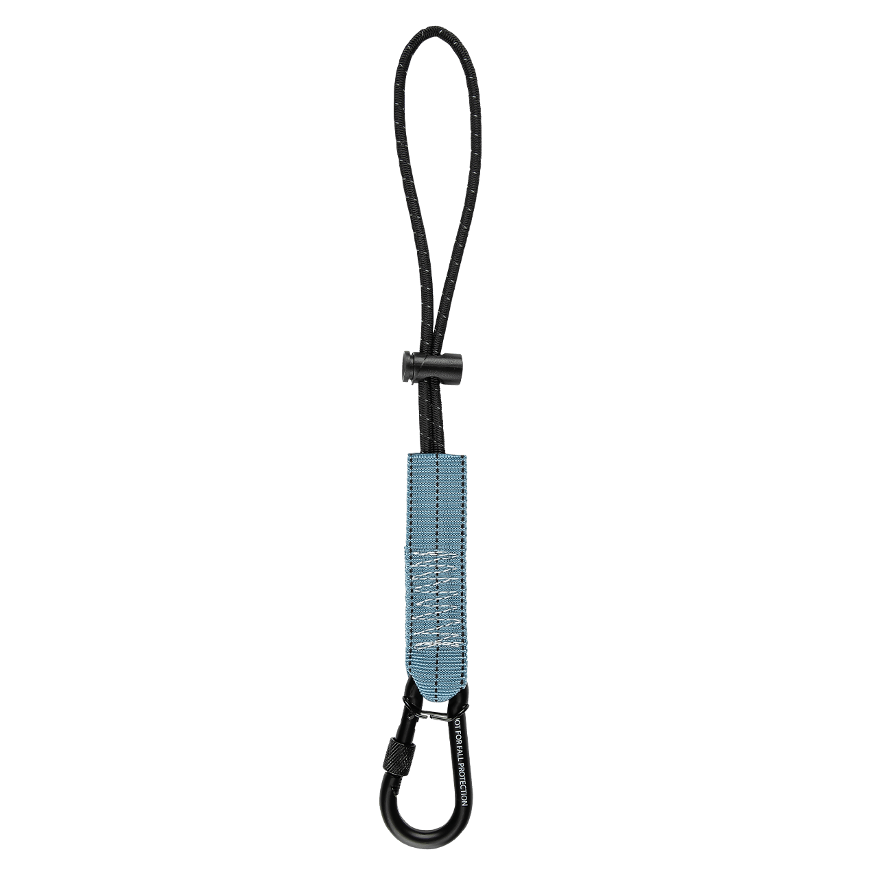 5 lb Tool Attachment with choke-on cinch-loop and steel screwgate carabiner, 5/pk