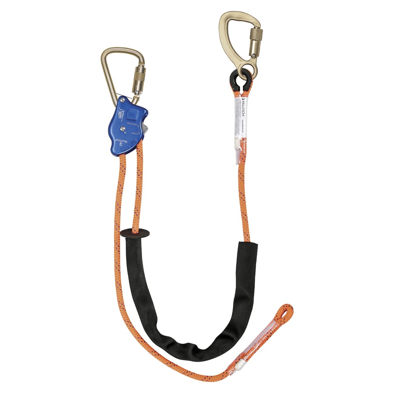 Tower Climber® Rope Positioning Lanyard with Aluminum Adjuster with Steel Carabiners