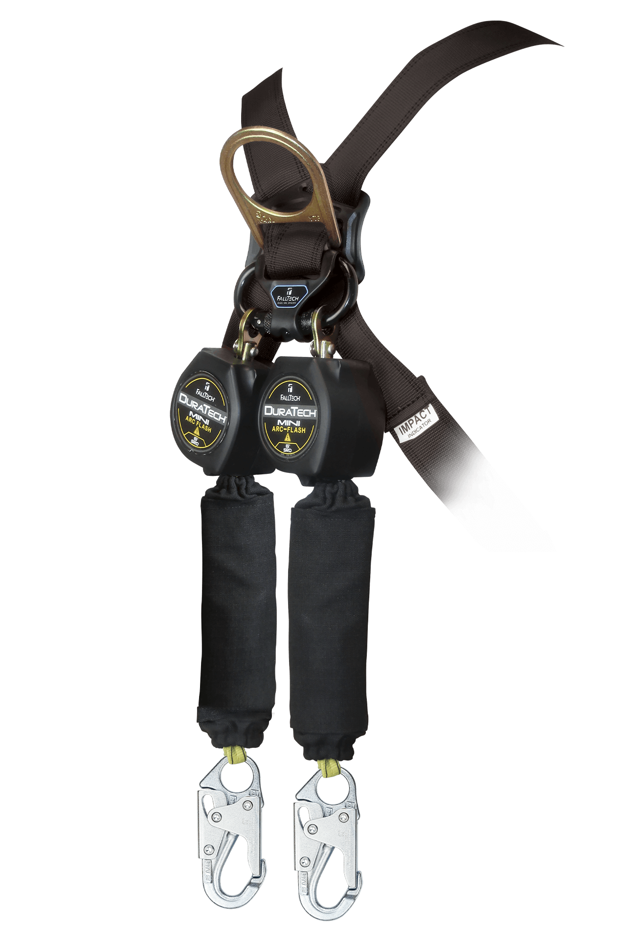6' Arc Flash DuraTech® Mini Class 1 Personal SRL-P with Steel Snap Hooks, Includes Steel Dorsal Connecting Carabiner