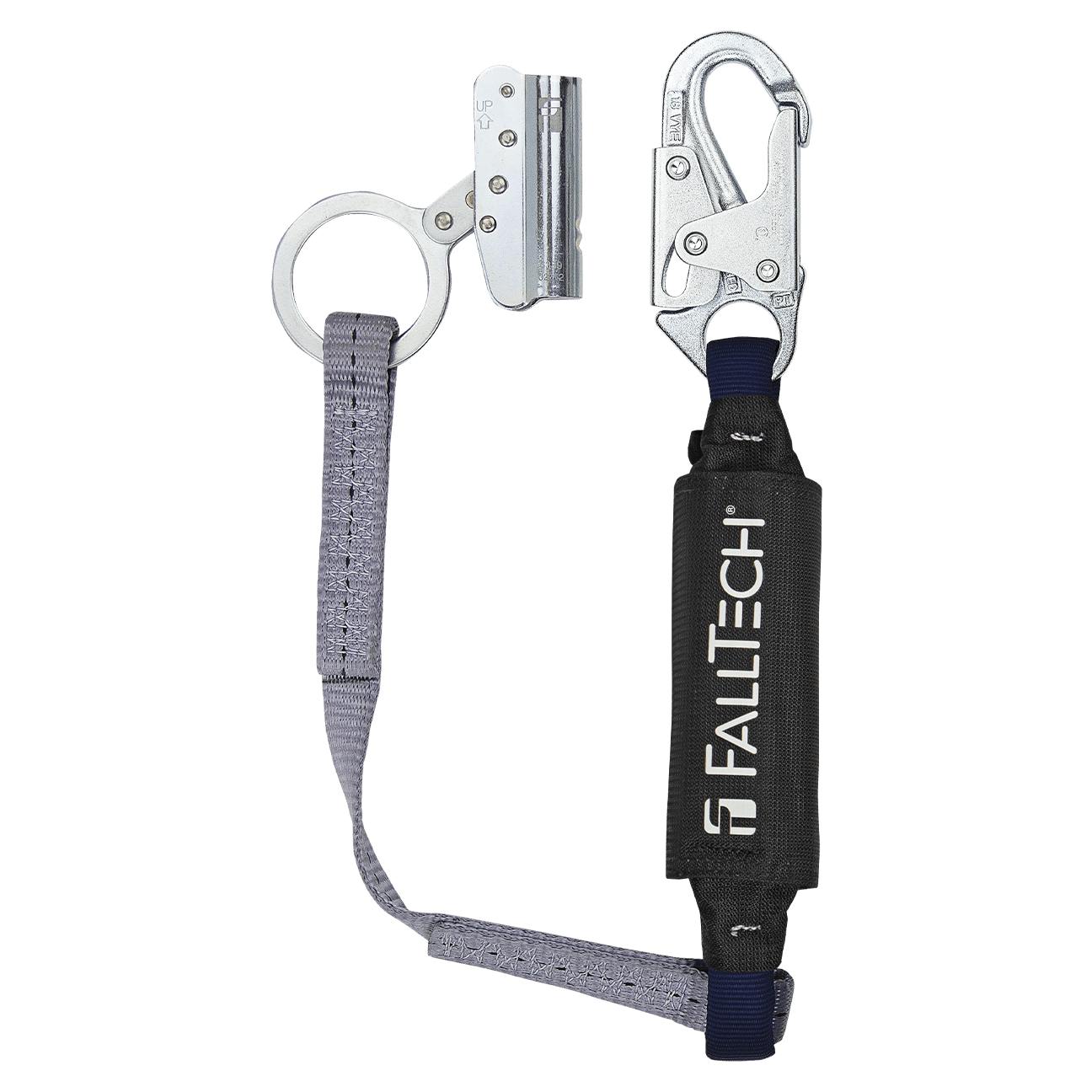 Trailing Rope Adjuster with 3' ViewPack® Energy Absorbing Lanyard