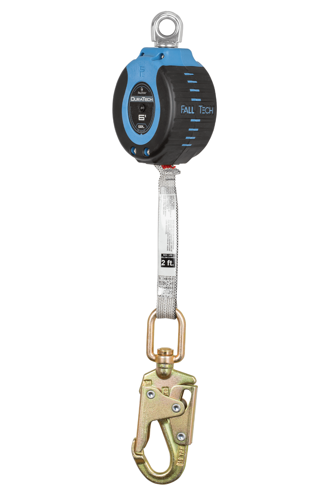 6' DuraTech® Personal SRL with Steel Swivel Snap Hook