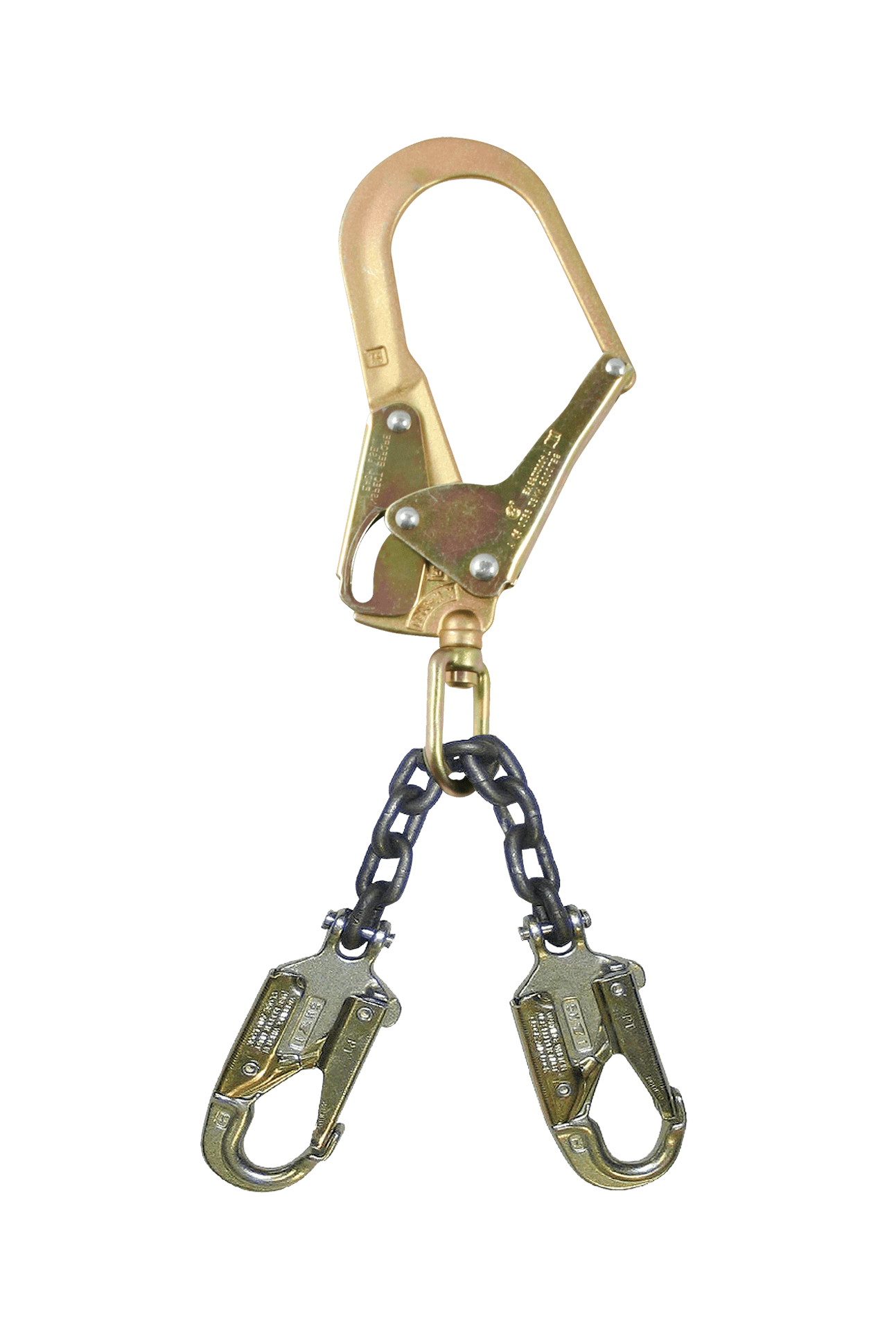 17" Premium Rebar Positioning Assembly with Chain and Steel Swivel Rebar Hook