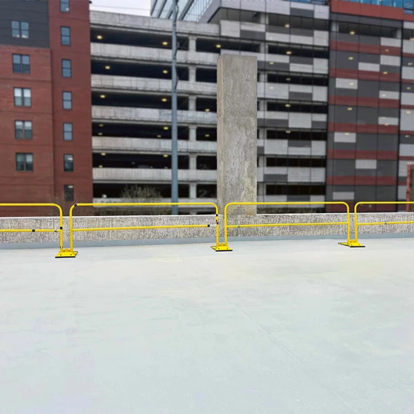 Tie Down 5 ft. Guardrail & Universal Clamp Bases (Kit)