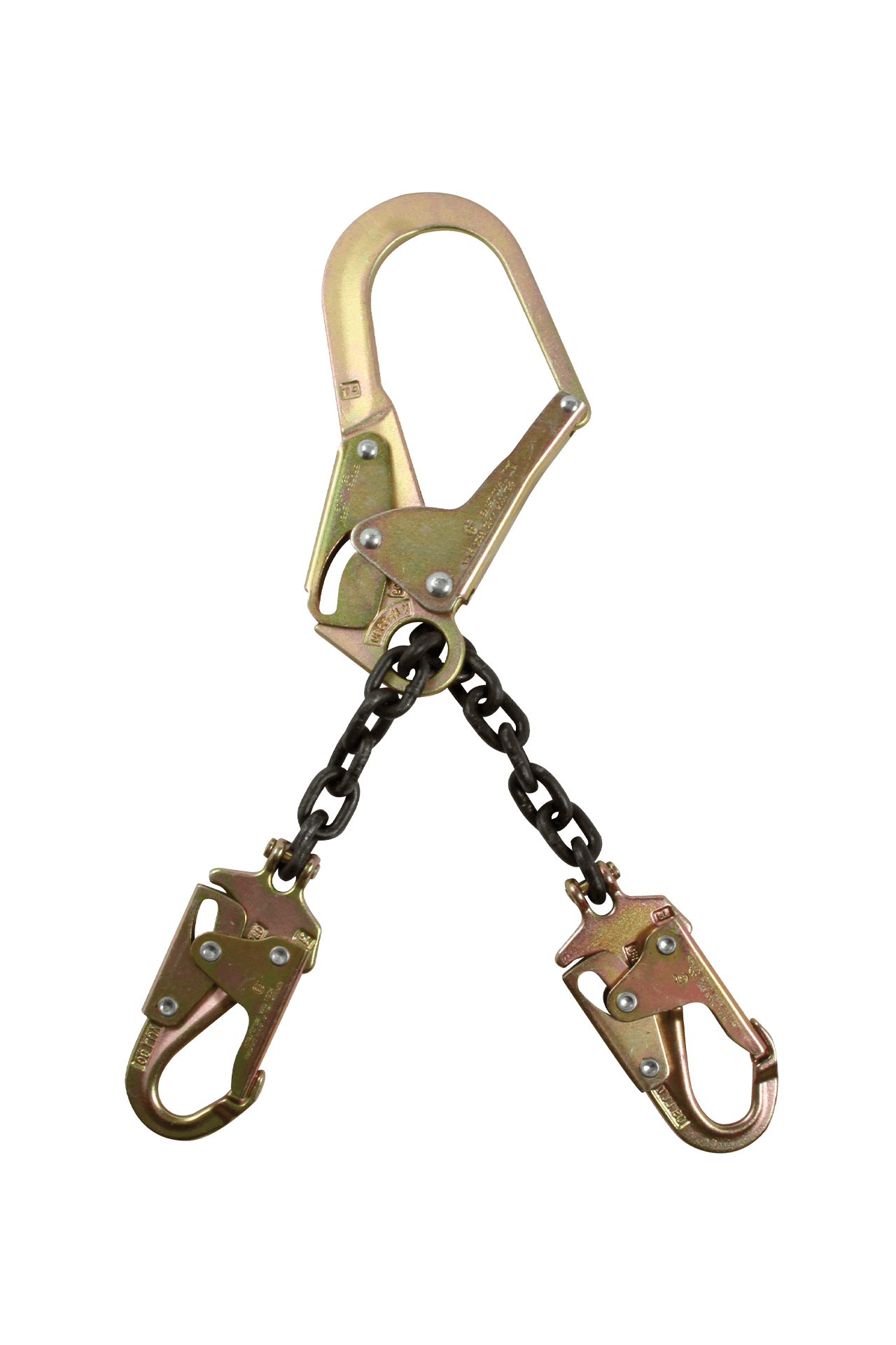 17" Standard-duty Rebar Positioning Assembly with Chain and Steel non-Swivel Rebar Hook