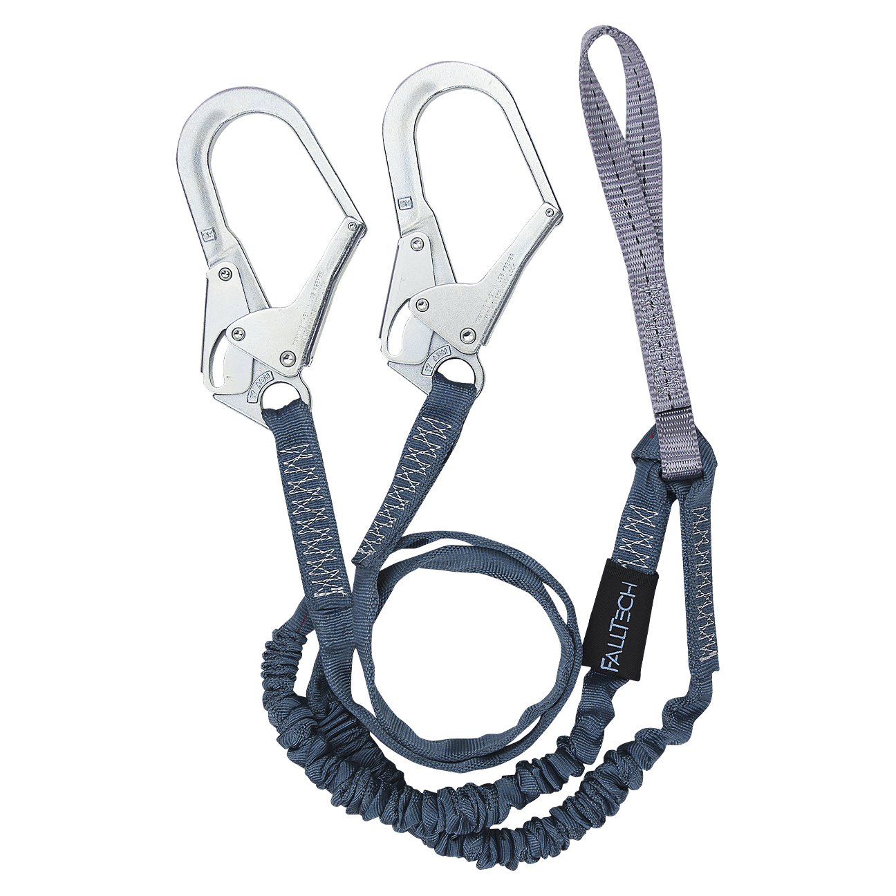 6' Internal Energy Absorbing Lanyard, Double-leg with Choke-loop