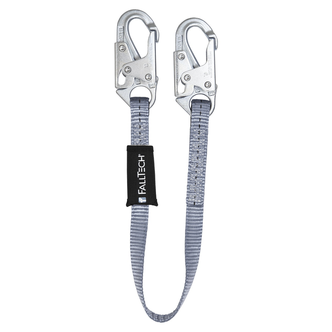 3' Web Restraint Lanyard, Fixed-length with Steel Snap Hooks