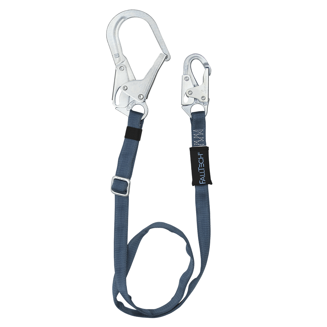 4' to 6' Adjustable Length Restraint Lanyard with Steel Connectors