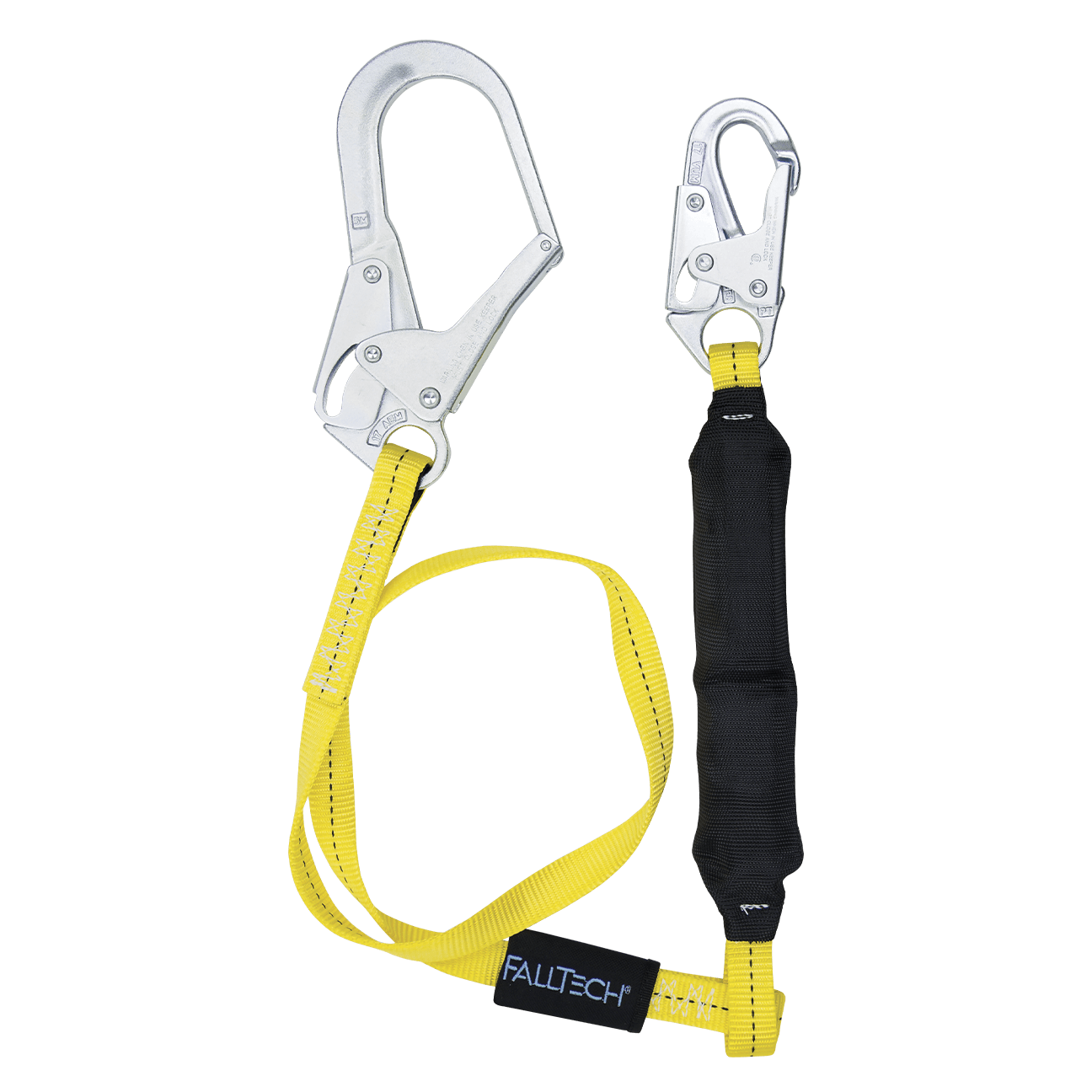 6' Soft Pack FT Basic® Energy Absorbing Lanyard, Single-leg with Steel Connectors