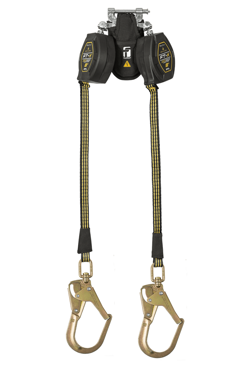 8' EdgeCore Arc Flash FT-X Class 2 LE SRL, Twin-leg with Black Steel Rebar Hook