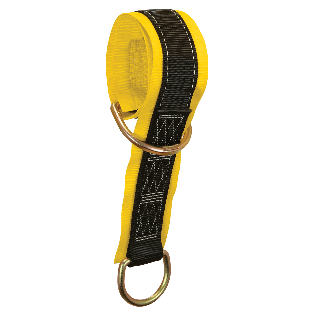 Work Positioning Lanyard, Web, with Alum Carabiners