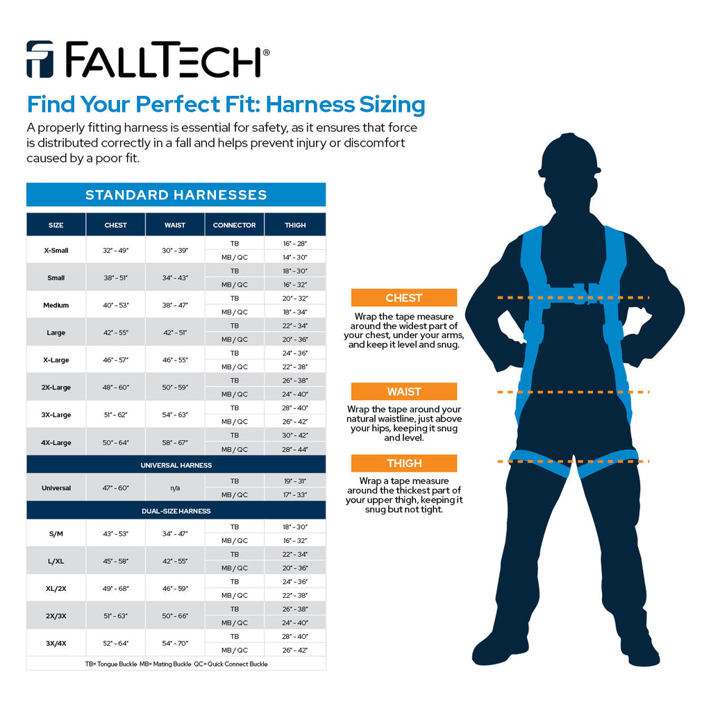 Arc Flash Construction Belted Looped Full Body Harness - Image 2