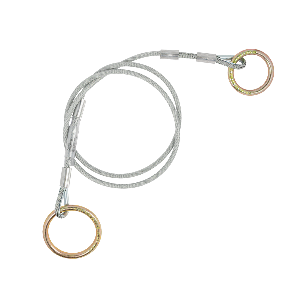Cable Pass-through Sling Anchor with Vinyl Coated Galvanized Steel Cable - Image 2