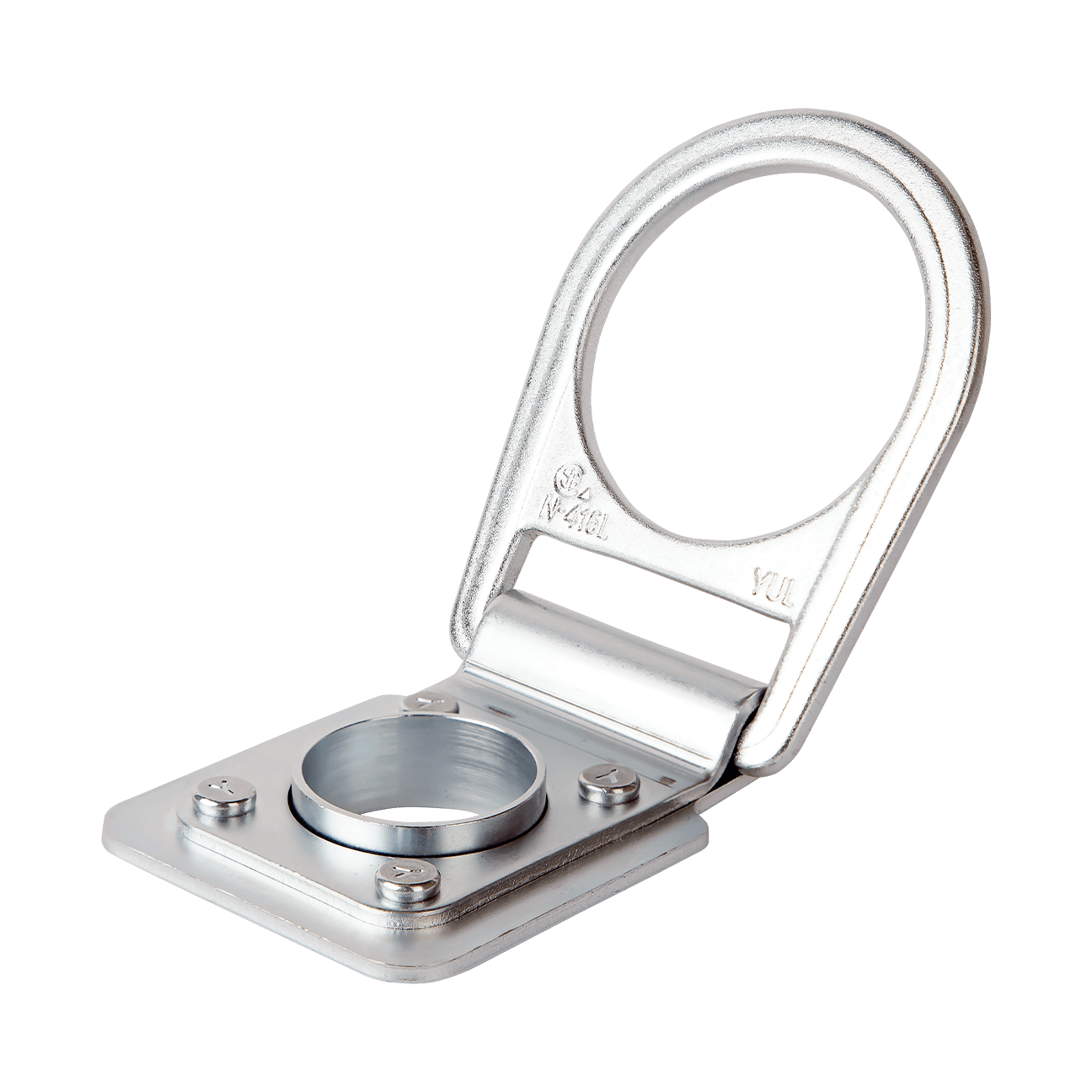 Rotating Deck Anchor for Rebar Attachment
